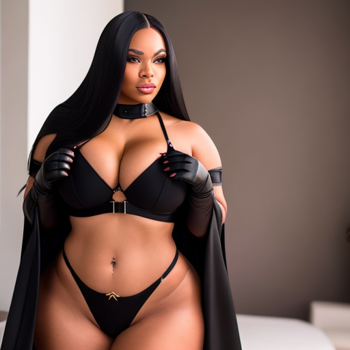  laneya grace sensual attire insane cleav cape curvy female curvy figure female only fit female gloves light-skinned female muscular straight hair supervillain thong thick thighs wide hips