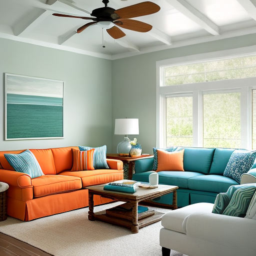 How to Incorporate a Sofa into a Traditional Coastal Style Living Room