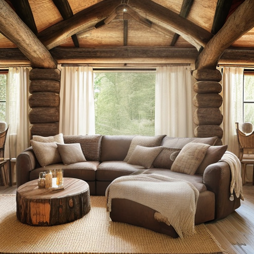 How to Create a Rustic Style Sofa for Your Living Room