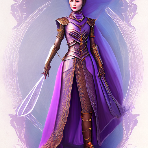 mdjrny-v4 style purple outfit Lady aelisa of House dayne, Lady of Starfall in Dorne in Westeros