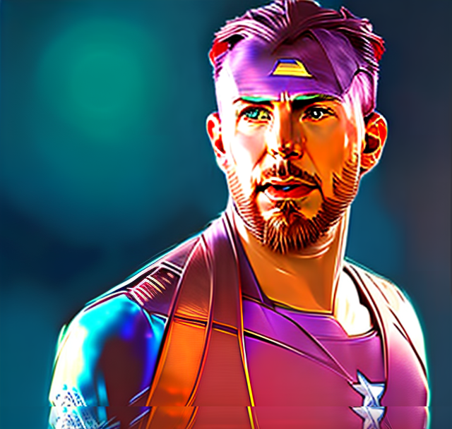 nvinkpunk ((((chris evans)))), super high quality, masterpiece art, super cool, ((((psychedelic color,)))), ((((detailed eyes)))), (( very high resolution)), ((((detailed head)))), attractive, friendly, casual, smile, delightful, intricate, gorgeous, femme fatale, nouveau, curated collection, annie leibovitz, award winning, breathtaking, groundbreaking, superb, outstanding, photoshopped