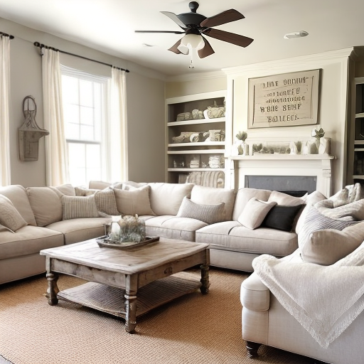 How to Incorporate a Sofa into a Traditional-Farmhouse Style Living Room