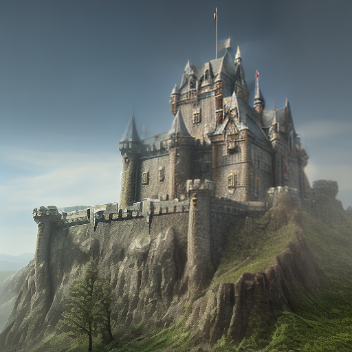 redshift style Castle of glass.