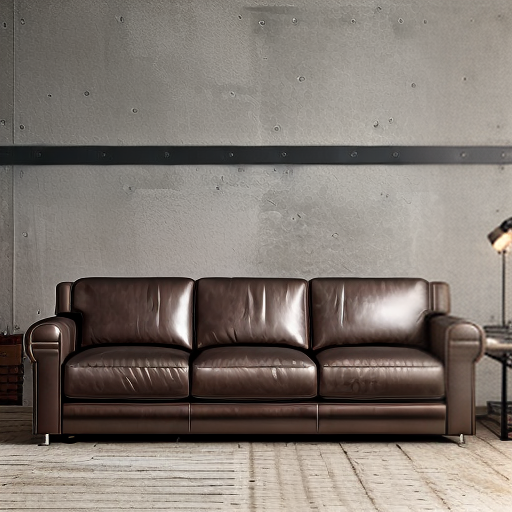 How to Create a Industrial Style Leather Sofa for Your Living Room