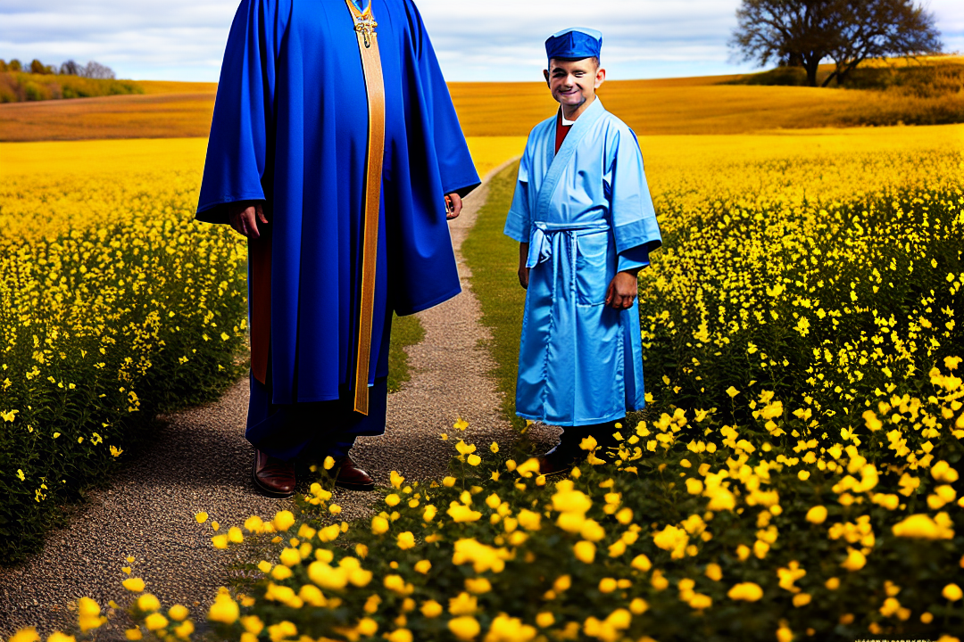  priest, blue robes, 68 year old man, national geographic, portrait, photo, photography –s 625 –q 2 –iw 3