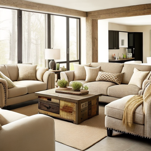 How to Choose the Right Sofa for a Contemporary Rustic Chic Style Living Room