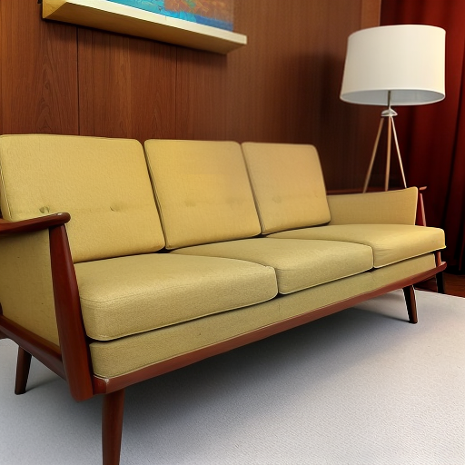 How to Create a Mid-Century Modern Style Sofa for Your Living Room