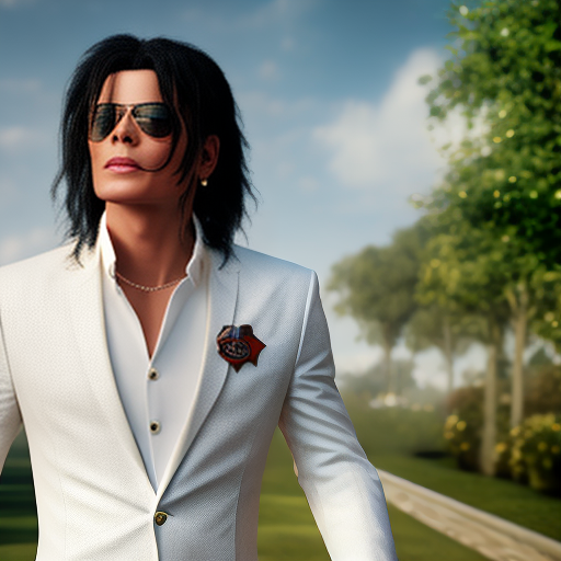 mdjrny-v4 style michael jackson with shirt DSLR photography, sharp focus, Unreal Engine 5, Octane Render, Redshift, ((cinematic lighting)), f/1.4, ISO 200, 1/160s, 8K, RAW, unedited, symmetrical balance, in-frame