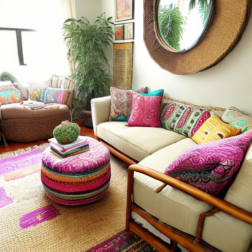 How to Incorporate a Sofa into a Bohemian Living Room