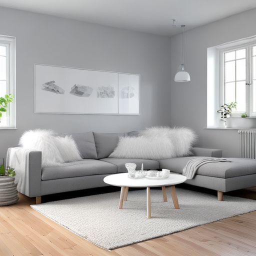 How to Incorporate a Sofa into a Scandinavian Coastal Style Living Room