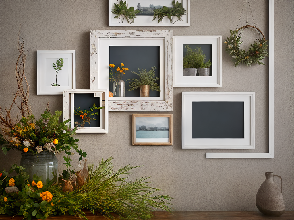 Upcycling Old Picture Frames Into Home Decor