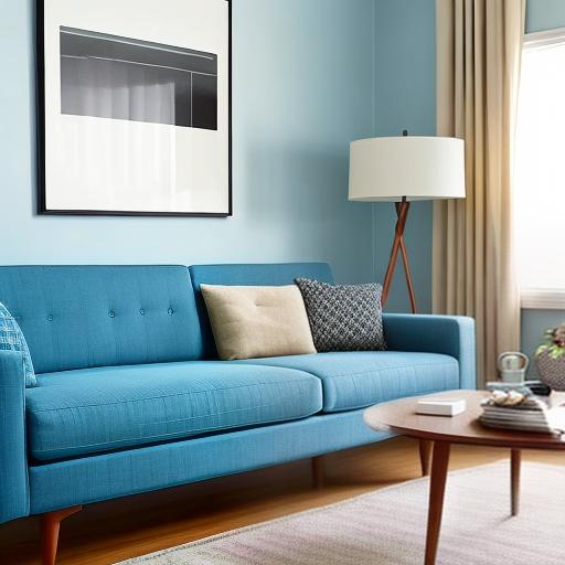 How to Incorporate a Sofa into a Mid-Century Modern Living Room