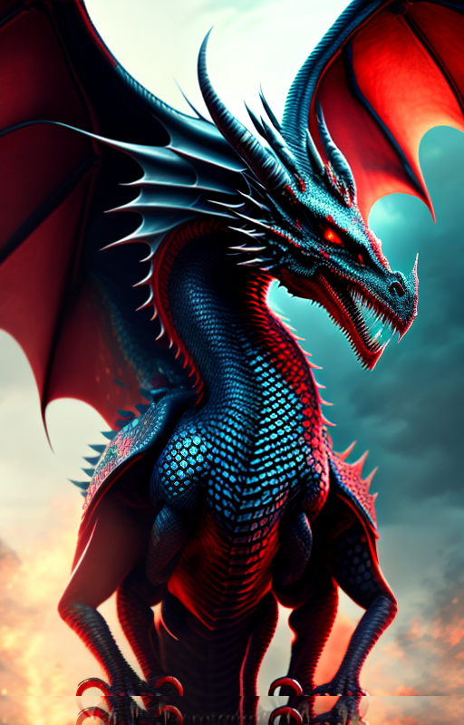 estilovintedois Macabre queen of dragons ultra HD, 4K, high details