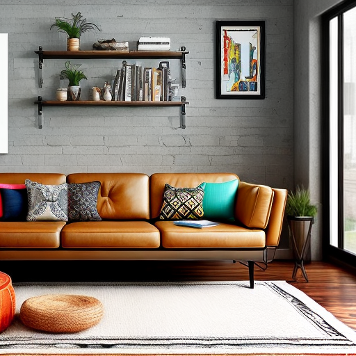 How to Create a Bohemian Industrial Sofa Design for Your Living Room